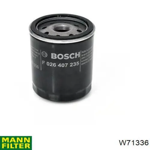 Do koszyka W71336 Mann-Filter Filtr oleju