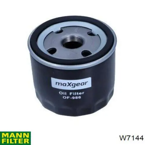 Filtr oleju Mann-Filter W7144 cena, od 8,81 USD