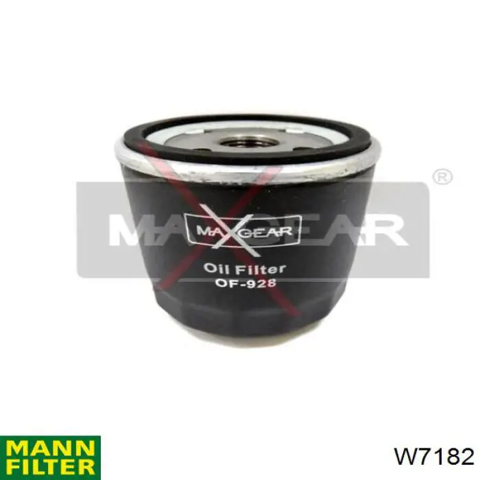 Do koszyka W7182 Mann-Filter Filtr oleju