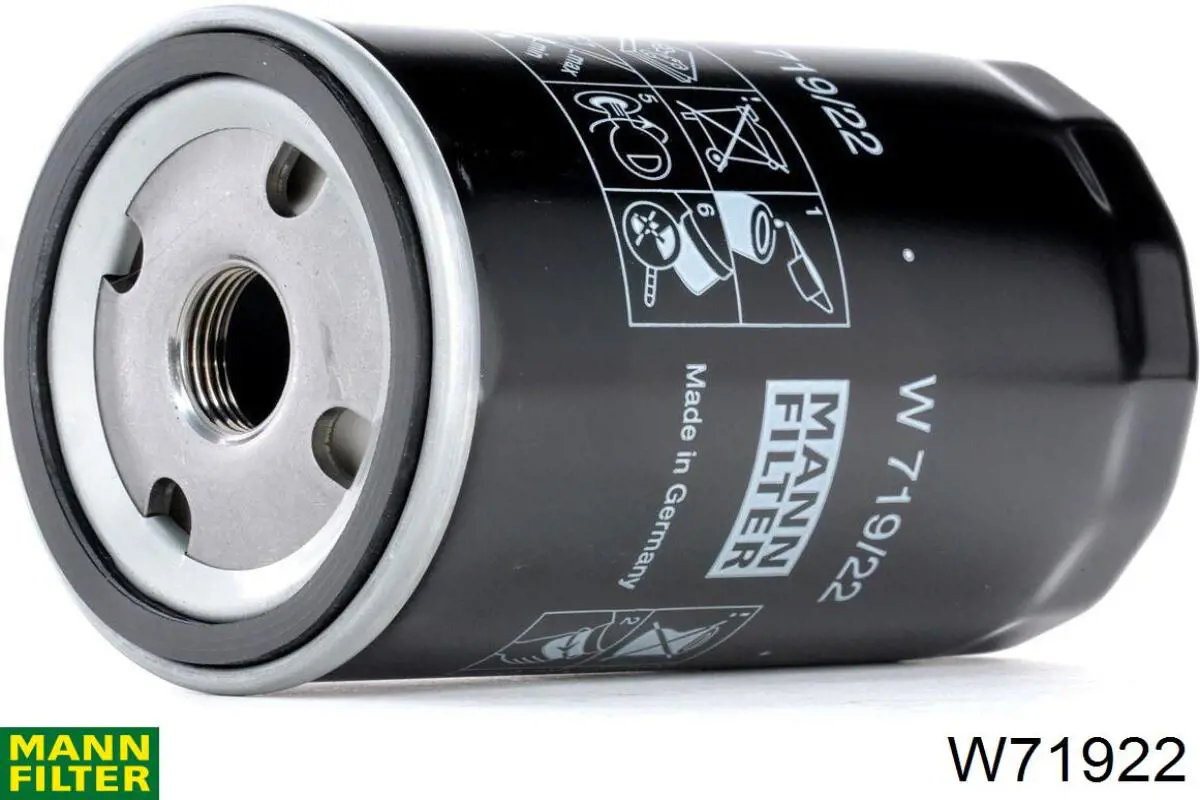 Filtr oleju Mann-Filter W71922 cena, od 24,86 USD