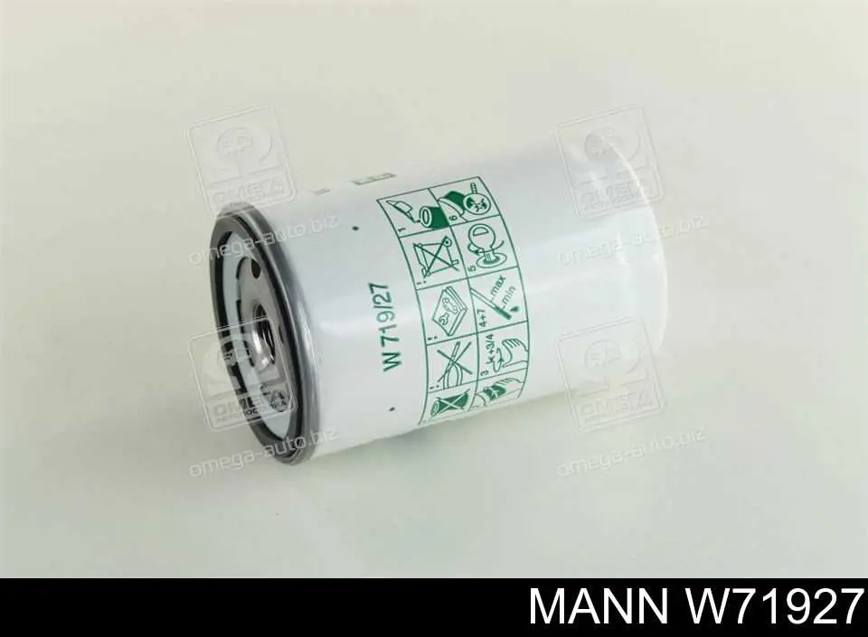 Filtr oleju Mann-Filter W71927 cena, od 8,36 USD