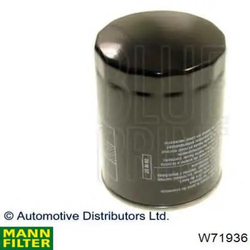 Do koszyka W71936 Mann-Filter Filtr oleju