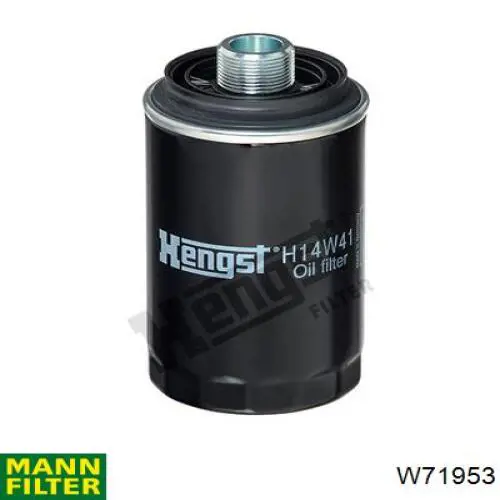 W71953 Mann-Filter Filtr oleju