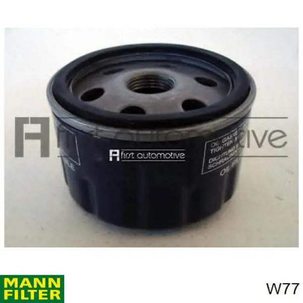 Do koszyka W77 Mann-Filter Filtr oleju