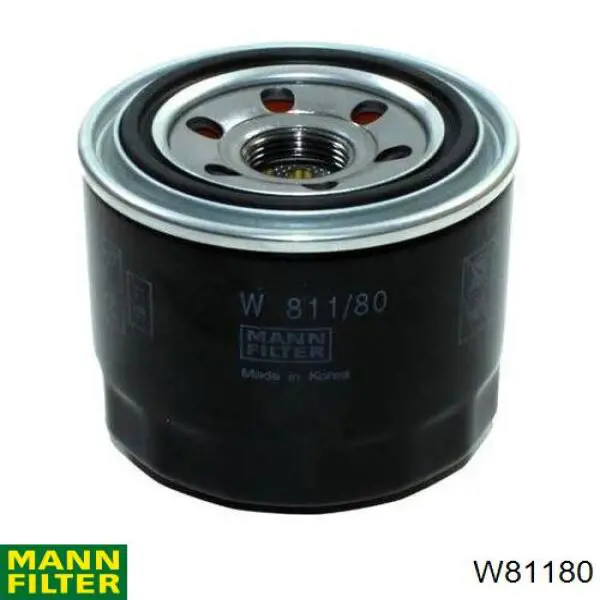 Do koszyka W81180 Mann-Filter Filtr oleju