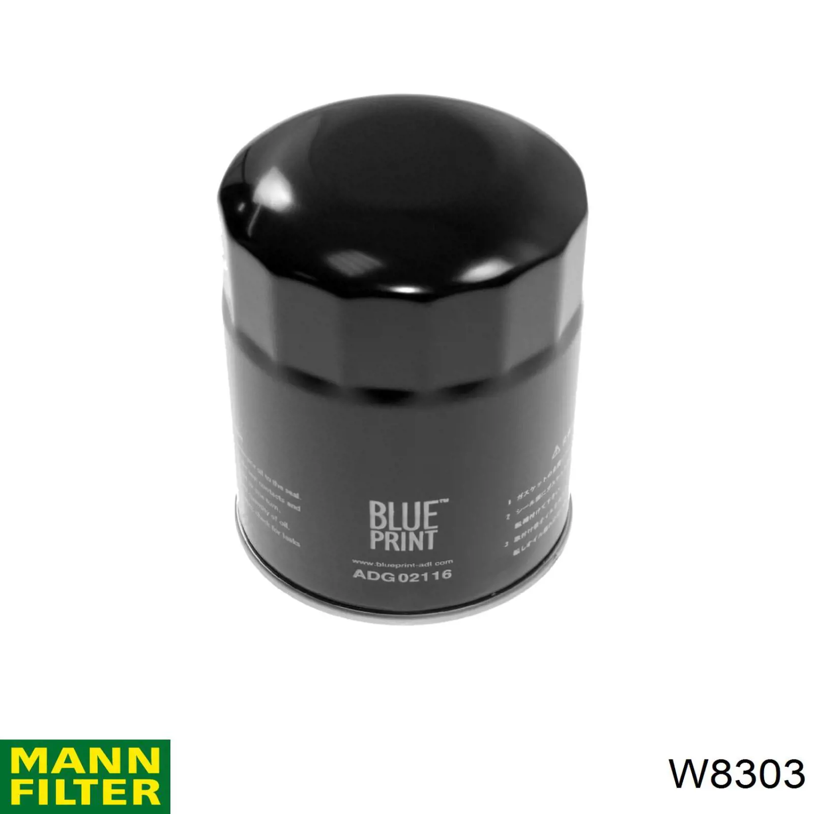 Filtr oleju Mann-Filter W8303 cena, od 9,31 USD