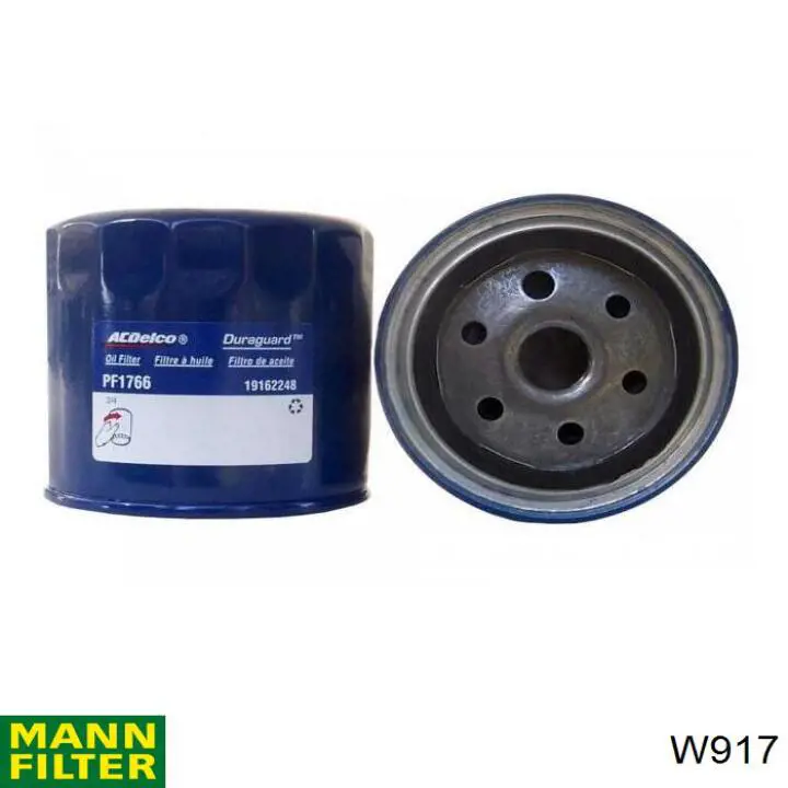 Do koszyka W917 Mann-Filter Filtr oleju