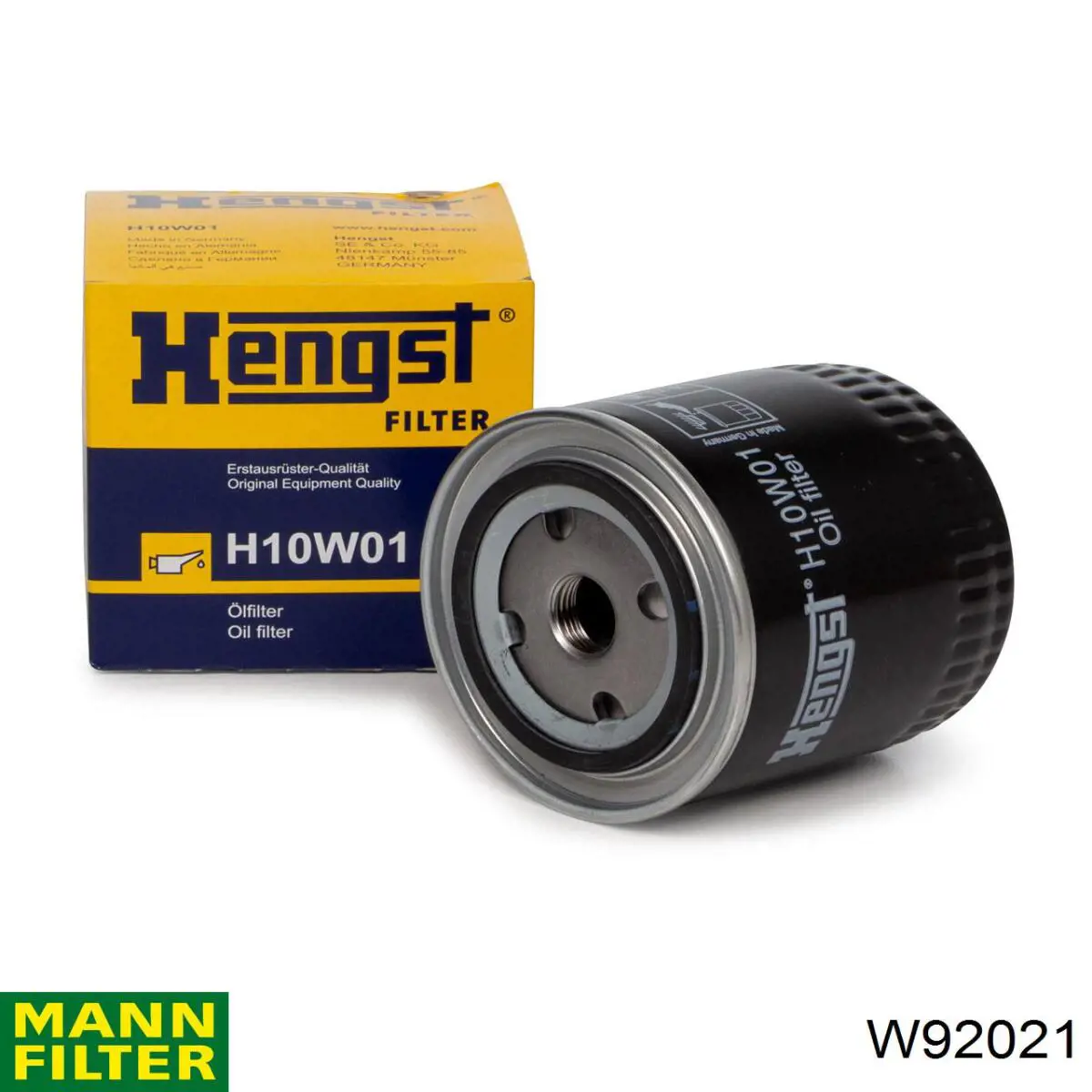 Filtr oleju Mann-Filter W92021 cena, od 6,10 USD