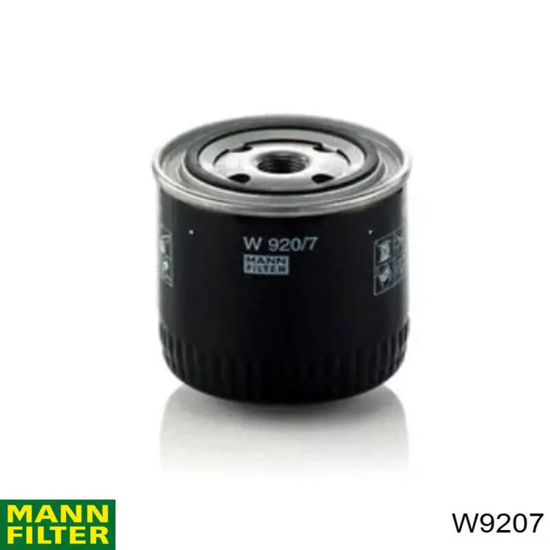 Filtr oleju Mann-Filter W9207 cena, od 11,88 USD