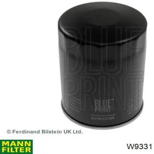 Filtr oleju Mann-Filter W9331 cena, od 12,82 USD