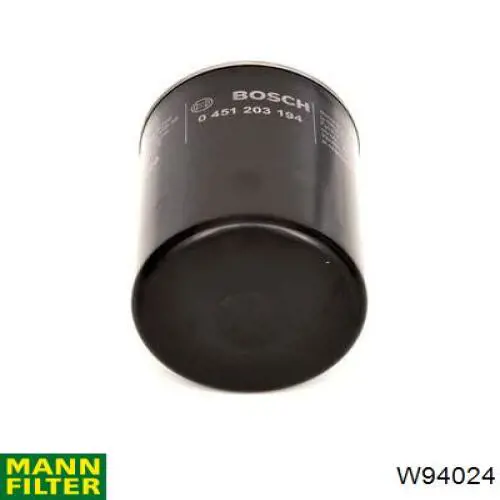 Filtr oleju Mann-Filter W94024 cena, od 11,33 USD