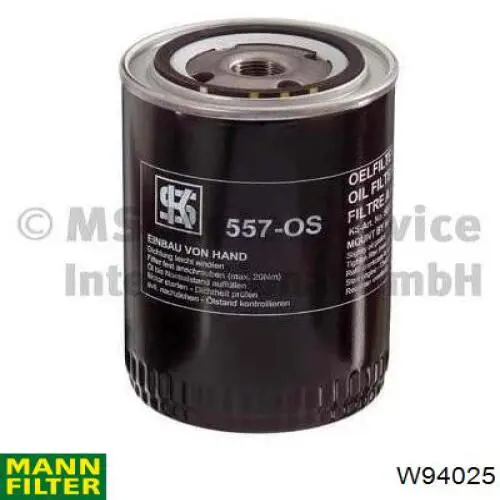 Do koszyka W94025 Mann-Filter Filtr oleju