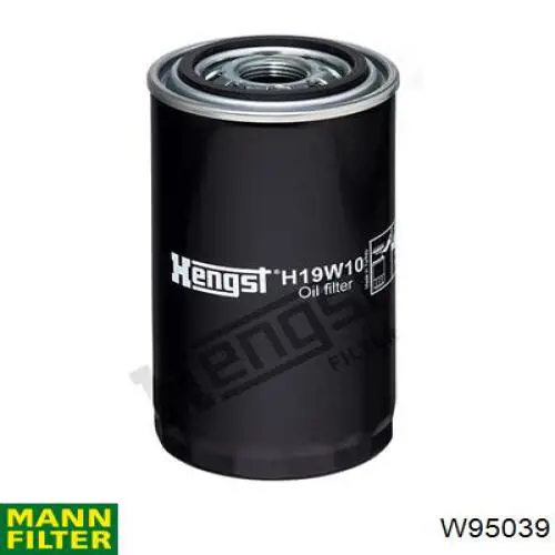 Do koszyka W95039 Mann-Filter Filtr oleju
