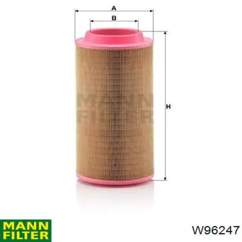 Do koszyka W96247 Mann-Filter Filtr oleju