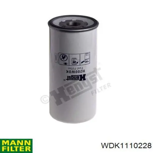 WDK1110228 Mann-Filter Filtr paliwa