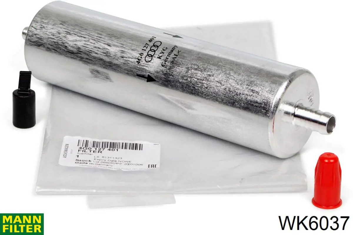 WK6037 Mann-Filter Filtr paliwa