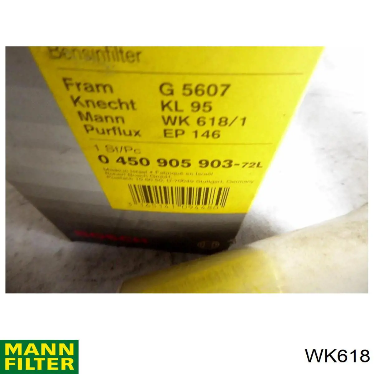 Filtr paliwa Mann-Filter WK618 cena, od 14,48 USD