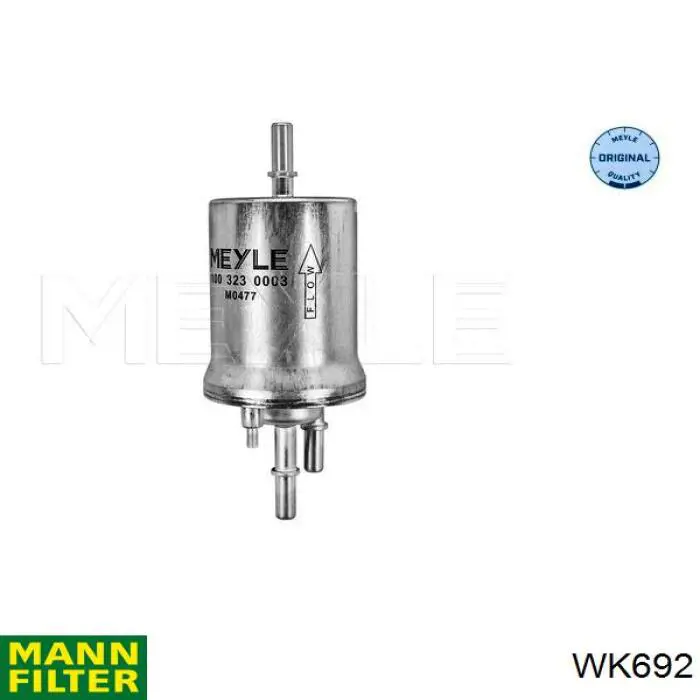 Do koszyka WK692 Mann-Filter Filtr paliwa
