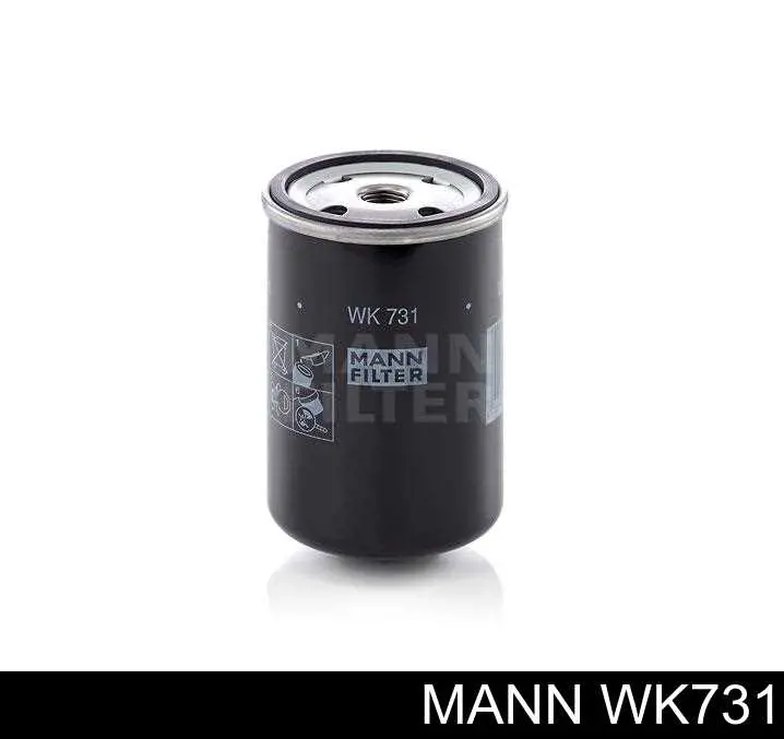 Filtr paliwa Mann-Filter WK731 cena, od 11,45 USD
