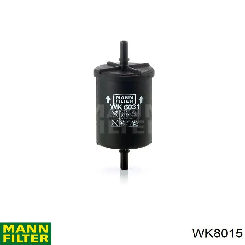 Do koszyka WK8015 Mann-Filter Filtr paliwa