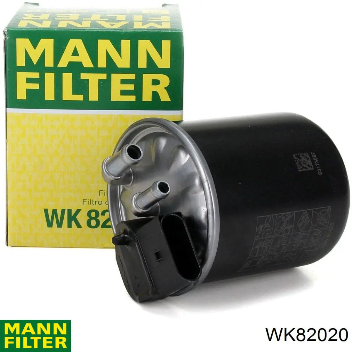 WK82020 Mann-Filter Filtr paliwa