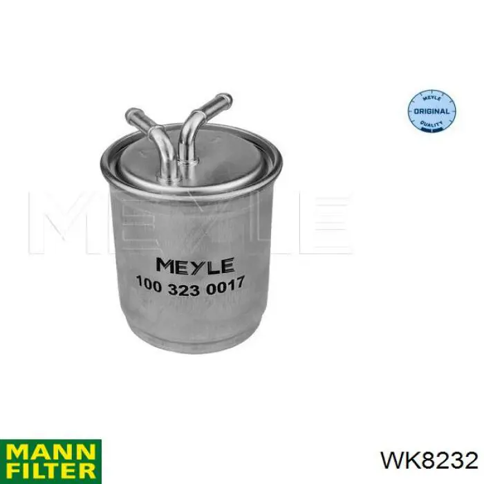 Do koszyka WK8232 Mann-Filter Filtr paliwa
