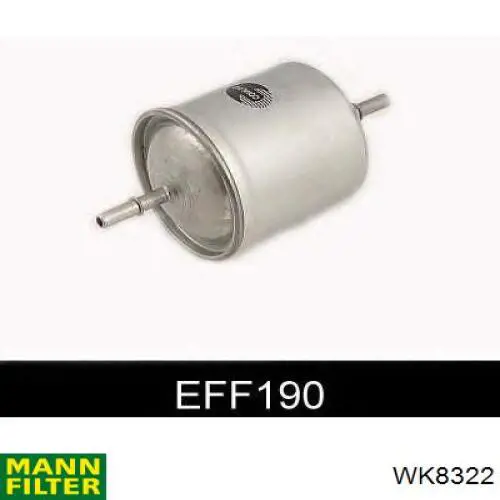 Filtr paliwa Mann-Filter WK8322 cena, od 15,38 USD