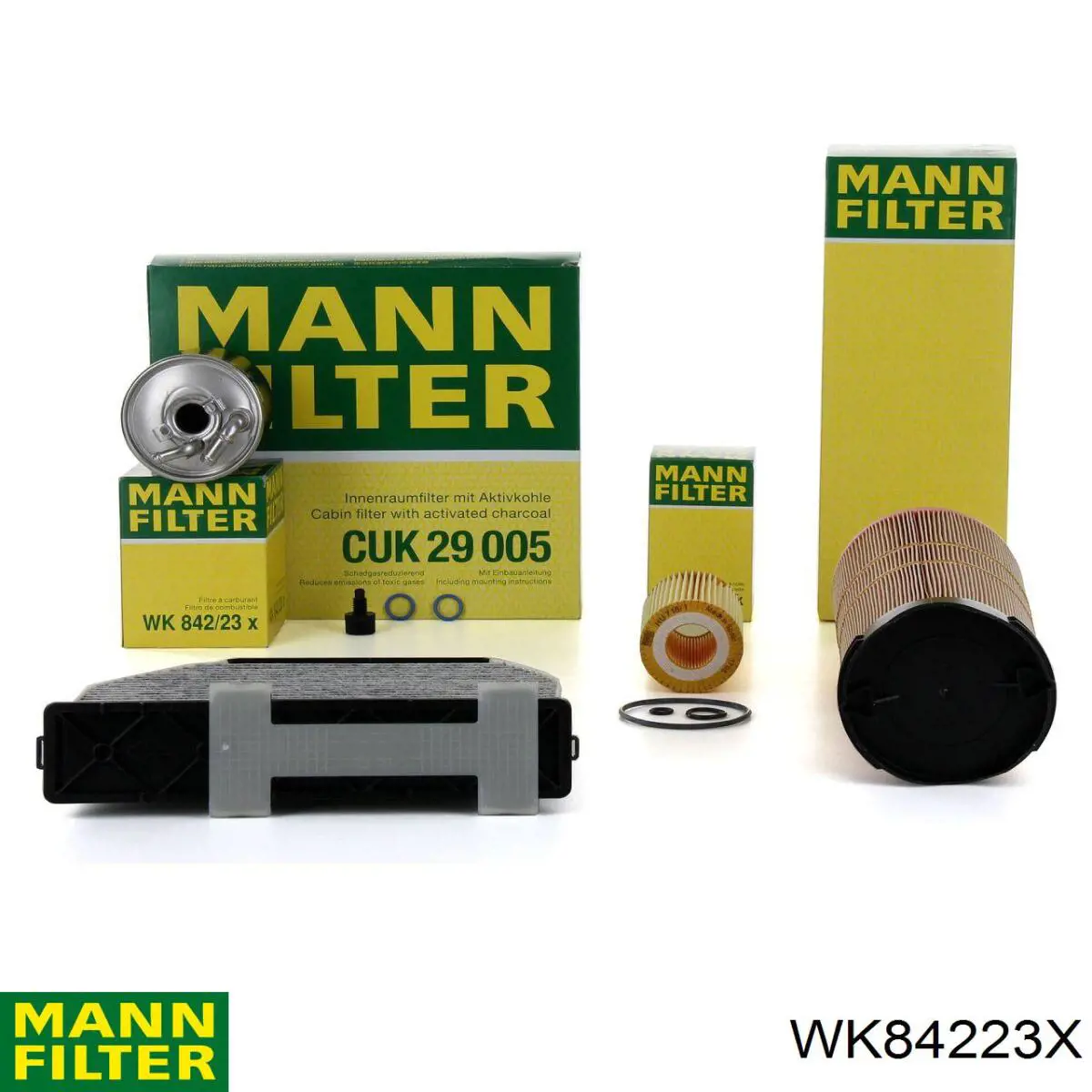 Do koszyka WK84223X Mann-Filter Filtr paliwa