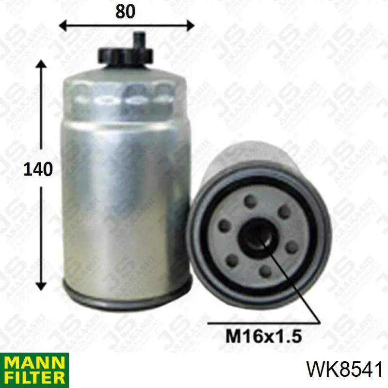 Filtr paliwa Mann-Filter WK8541 cena, od 15,28 USD