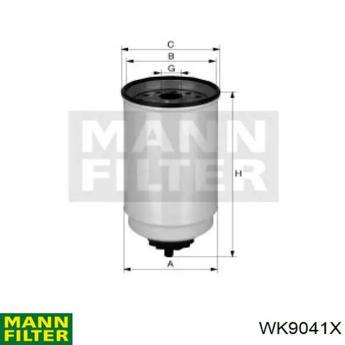 Do koszyka FS19610 Fleetguard Filtr paliwa