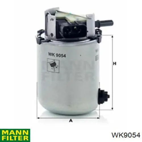 WK9054 Mann-Filter Filtr paliwa
