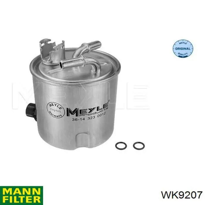 Filtr paliwa Mann-Filter WK9207 cena, od 27,32 USD