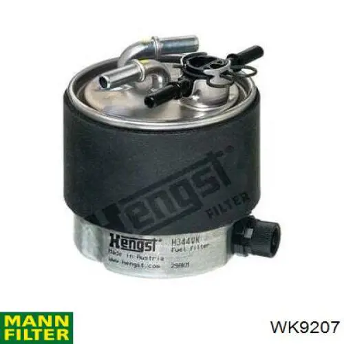 Do koszyka WK9207 Mann-Filter Filtr paliwa
