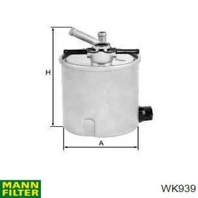 WK939 Mann-Filter Filtr paliwa