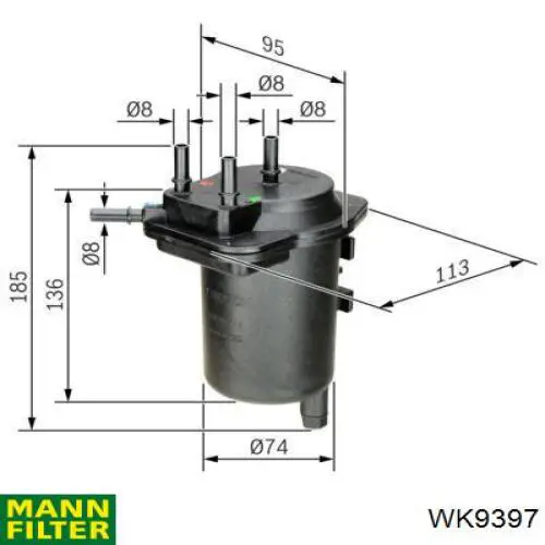 Mann-Filter WK9397