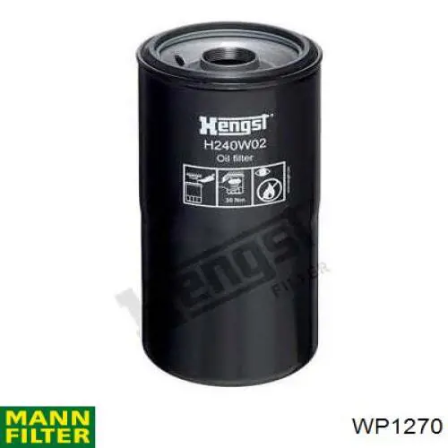 Do koszyka WP1270 Mann-Filter Filtr oleju