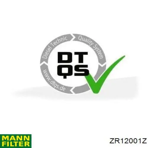 ZR12001Z Mann-Filter Filtr oleju