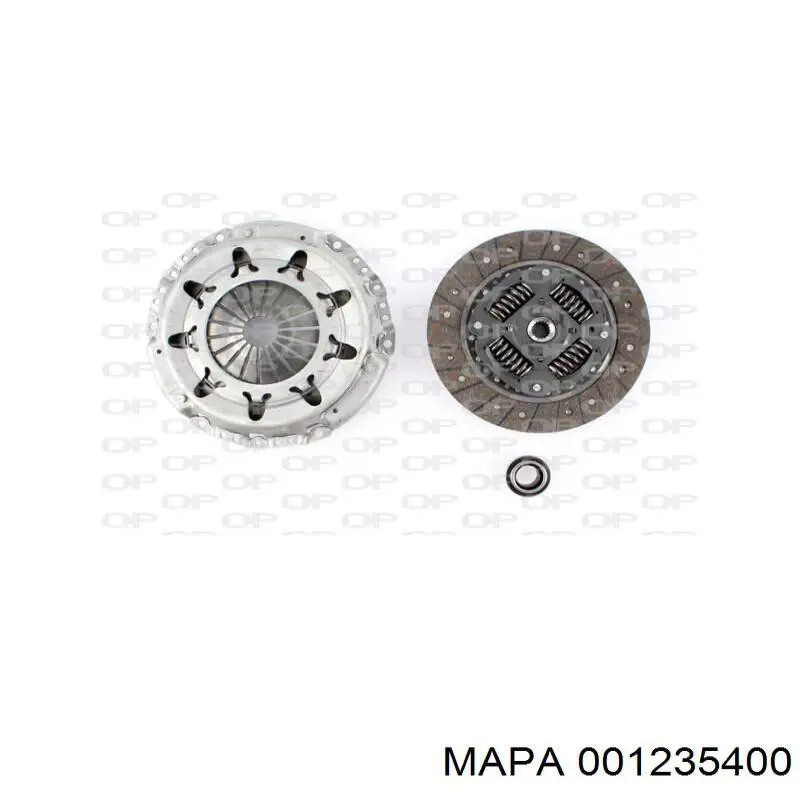 Zestaw sprzęgła (3 części) 1611284780 Peugeot/Citroen