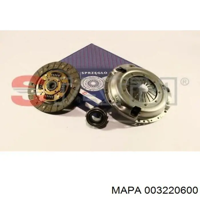 Zestaw sprzęgła (3 części) 622313600 LUK