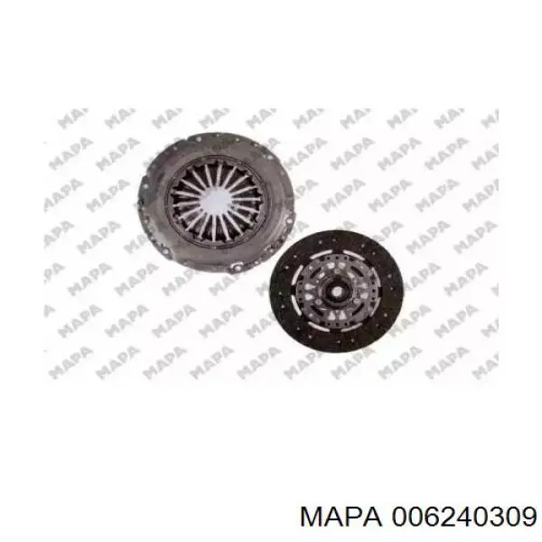 Zestaw sprzęgła (3 części) Volvo 31367766 cena, od 121,69 USD