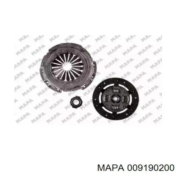 Do koszyka 71736573 Fiat/Alfa/Lancia Zestaw sprzęgła (3 części)
