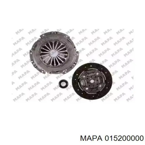 Zestaw sprzęgła (3 części) Peugeot/Citroen 205290 cena, od 114,35 USD