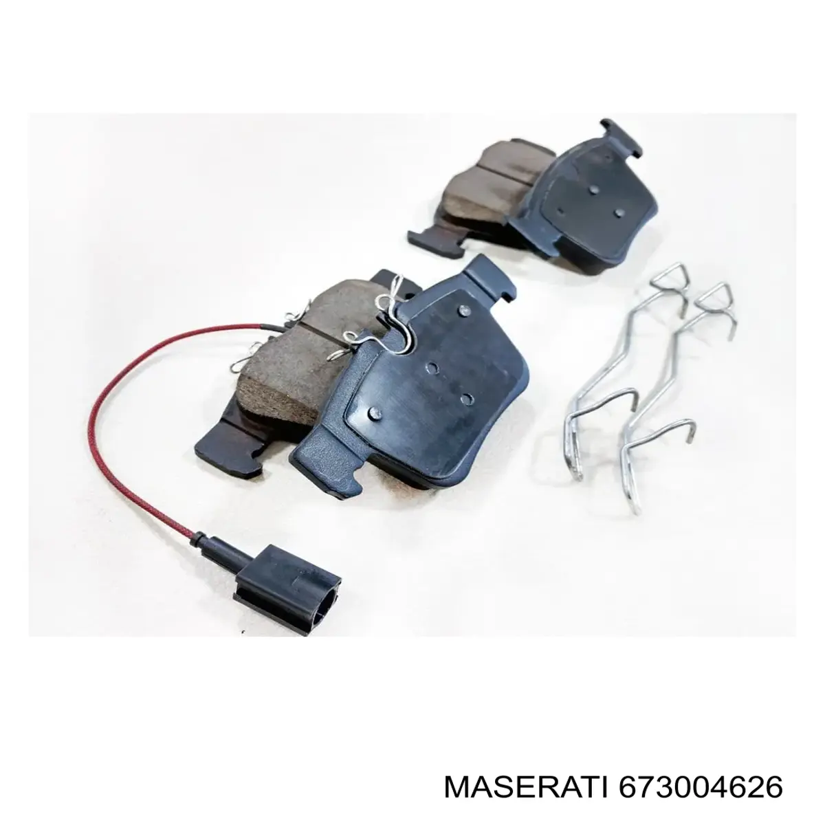 Okładziny (klocki) do hamulców tarczowych tylne Maserati 673004626 cena, od 41,22 USD