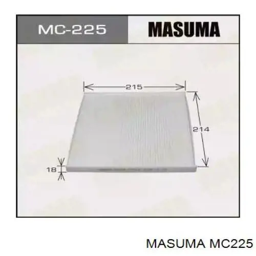 MC225 Masuma Filtr kabiny