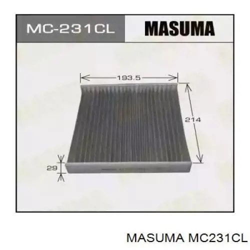 MC231CL Masuma Filtr kabiny