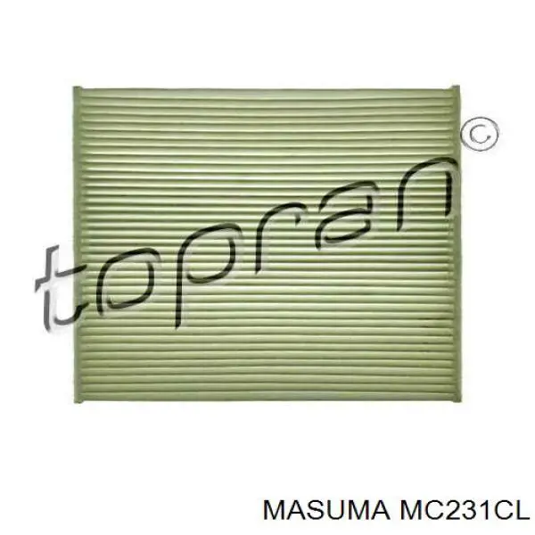 Do koszyka MC231CL Masuma Filtr kabiny