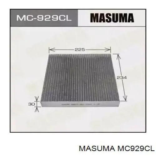 MC929CL Masuma Filtr kabiny