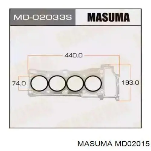 Uszczelka głowicy cylindrów Nissan/Infiniti 1104474YX0 cena, od 15,68 USD