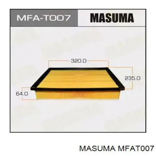 MFAT007 Masuma Filtr powietrza