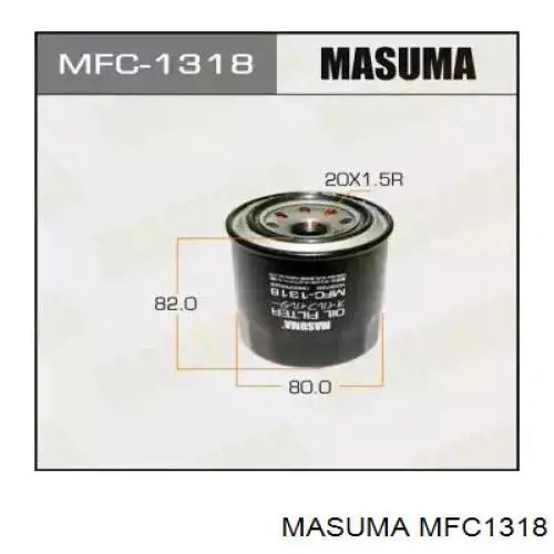 MFC1318 Masuma Filtr oleju